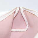 Christian Dior Trotter Canvas Pouch PVC Purple Silver Auth bs29999-19