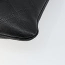 Gianni Versace Gureka Shoulder Bag Leather Black Silver Auth bs30000-15