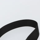 Gianni Versace Gureka Shoulder Bag Leather Black Silver Auth bs30000-8