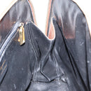 Salvatore Ferragamo Hand Bag Leather Brown Gold Auth bs30002-17