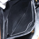 Salvatore Ferragamo Hand Bag Leather Brown Gold Auth bs30002-19