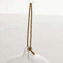 LOUIS VUITTON Vivienne Ornament Glass Snow Globe Glass Clear LV Auth bs30003A-2