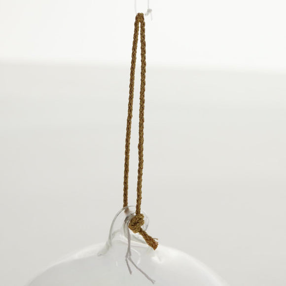 LOUIS VUITTON Vivienne Ornament Glass Snow Globe Glass Clear LV Auth bs30003SM