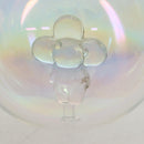 LOUIS VUITTON Vivienne Ornament Glass Snow Globe Glass Clear LV Auth bs30003A-7