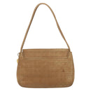 Christian Dior Canage Shoulder Bag Nylon Beige Gold Auth bs30004-2