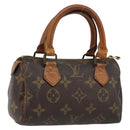 LOUIS VUITTON Monogram Mini Speedy Hand Bag M41534 LV Auth bs30005-1