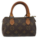 LOUIS VUITTON Monogram Mini Speedy Hand Bag M41534 LV Auth bs30005-13