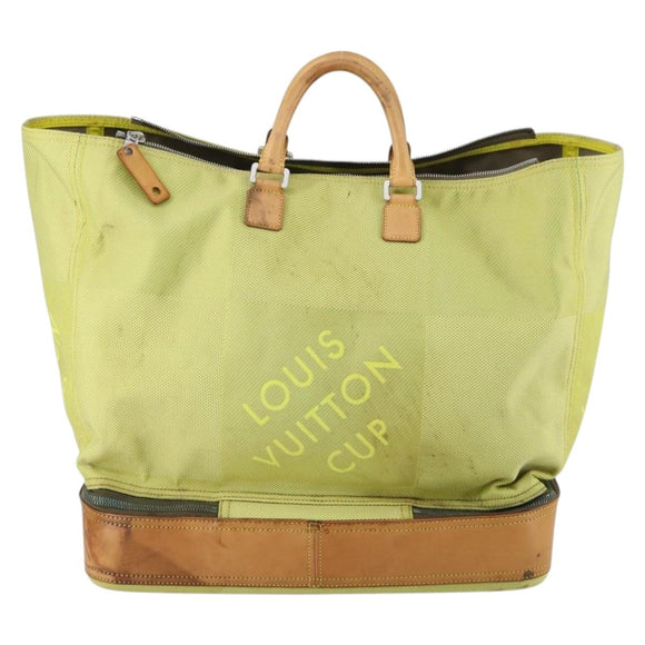 LOUIS VUITTON Damier Geant Southern Cross Bag Canvas Yellow M80631 Auth bs30009