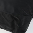 PRADA Tote Bag Nylon Black Silver Auth bs30018-16