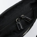 PRADA Tote Bag Nylon Black Silver Auth bs30018-9