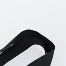 PRADA Tote Bag Nylon Black Silver Auth bs30018-14