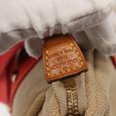 LOUIS VUITTON Antigua Cabas MM Tote Bag Beige Red M40035 LV Auth bs30019-14