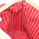 LOUIS VUITTON Antigua Cabas MM Tote Bag Beige Red M40035 LV Auth bs30019-19