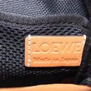 LOEWE Nature Shoulder Bag Canvas Multicolor Silver Auth bs30021-17