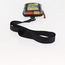 LOEWE Nature Shoulder Bag Canvas Multicolor Silver Auth bs30021-7