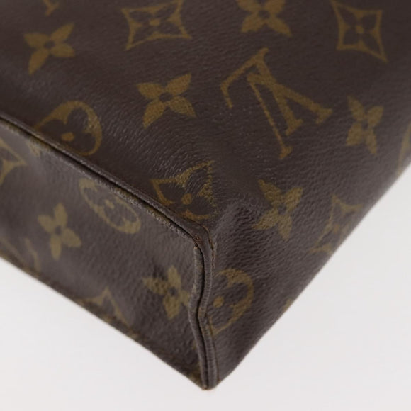 LOUIS VUITTON Monogram Poche Toilette 26 Pouch M47542 LV Auth bs30023