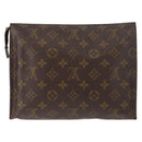 LOUIS VUITTON Monogram Poche Toilette 26 Pouch M47542 LV Auth bs30023-2