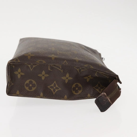 LOUIS VUITTON Monogram Poche Toilette 26 Pouch M47542 LV Auth bs30023