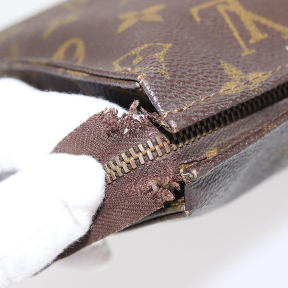LOUIS VUITTON Monogram Poche Toilette 26 Pouch M47542 LV Auth bs30023