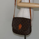 LOUIS VUITTON Monogram Saint Cloud GM Shoulder Bag M51242 LV Auth bs30024-25