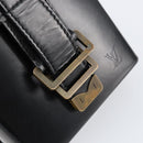 LOUIS VUITTON Pister Shoulder Bag Leather Black M92222 LV Auth bs30025-8