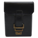 LOUIS VUITTON Pister Shoulder Bag Leather Black M92222 LV Auth bs30025-13