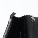 SAINT LAURENT Kate Tassel Chain Shoulder Bag Leather Black Silver Auth bs30026-21