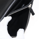 SAINT LAURENT Kate Tassel Chain Shoulder Bag Leather Black Silver Auth bs30026-23