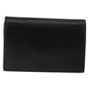 SAINT LAURENT Kate Tassel Chain Shoulder Bag Leather Black Silver Auth bs30026-3