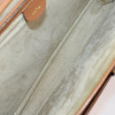 GUCCI Shoulder Bag Leather Enamel 5Set Brown Black Auth bs30027-11