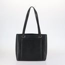 GUCCI Shoulder Bag Leather Enamel 5Set Brown Black Auth bs30027-12