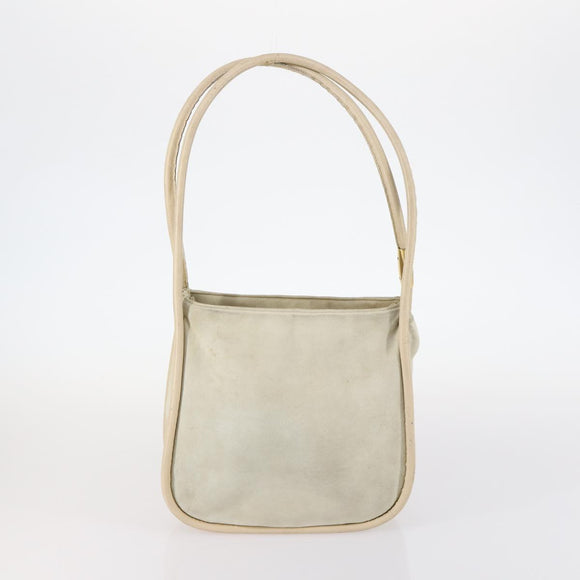 GUCCI Shoulder Bag Leather Enamel 5Set Brown Black Auth bs30027