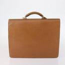 GUCCI Shoulder Bag Leather Enamel 5Set Brown Black Auth bs30027-8