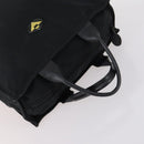 BOTTEGA VENETA Shoulder Bag Nylon 6 Set Brown Black beige Auth bs30029-14