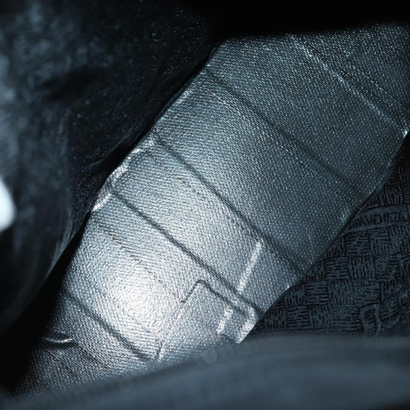 BOTTEGA VENETA Shoulder Bag Nylon 6 Set Brown Black beige Auth bs30029