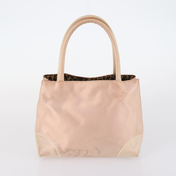 BOTTEGA VENETA Shoulder Bag Nylon 6 Set Brown Black beige Auth bs30029