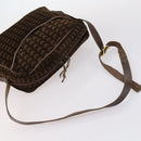 BOTTEGA VENETA Shoulder Bag Nylon 6 Set Brown Black beige Auth bs30029-24