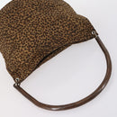 BOTTEGA VENETA Shoulder Bag Nylon 6 Set Brown Black beige Auth bs30029-29