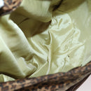 BOTTEGA VENETA Shoulder Bag Nylon 6 Set Brown Black beige Auth bs30029-31