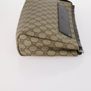 GUCCI GG Supreme Tote Bag PVC Canvas 3Set Beige Gold Auth bs30030-11