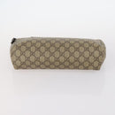 GUCCI GG Supreme Tote Bag PVC Canvas 3Set Beige Gold Auth bs30030-13