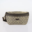 GUCCI GG Supreme Tote Bag PVC Canvas 3Set Beige Gold Auth bs30030-15