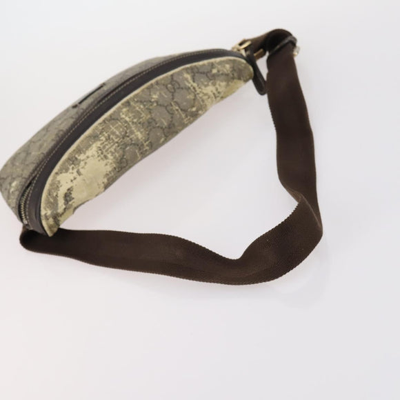 GUCCI GG Supreme Tote Bag PVC Canvas 3Set Beige Gold Auth bs30030