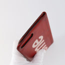 LOUIS VUITTON Monogram Epi Wallet 5 Set Red White LV Auth bs30031-18
