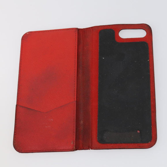 LOUIS VUITTON Monogram Epi Wallet 5 Set Red White LV Auth bs30031