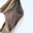 GUCCI GG Supreme Canvas Wallet PVC 7 Set Beige Black Auth bs30035-10