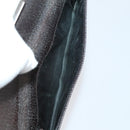 GUCCI GG Supreme Canvas Wallet PVC 7 Set Beige Black Auth bs30035-16