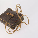 CELINE Macadam Canvas Hand Bag PVC Canvas 6 Set Beige Navy black Auth bs30037-15