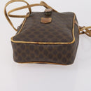 CELINE Macadam Canvas Hand Bag PVC Canvas 6 Set Beige Navy black Auth bs30037-17