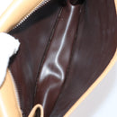 CELINE Macadam Canvas Hand Bag PVC Canvas 6 Set Beige Navy black Auth bs30037-23